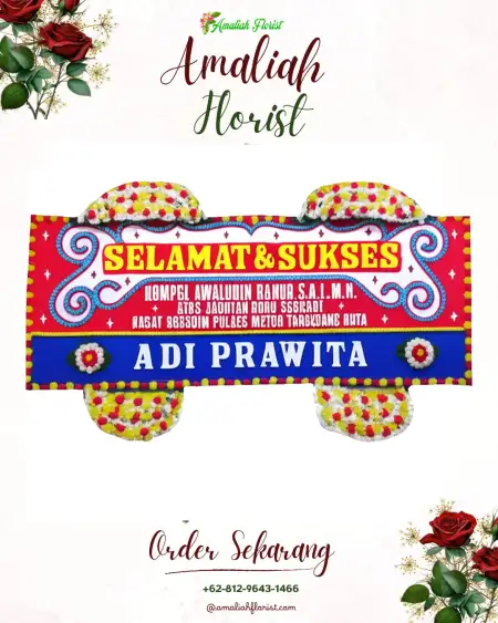 Papan Bunga Ucapan Selamat Sitiung